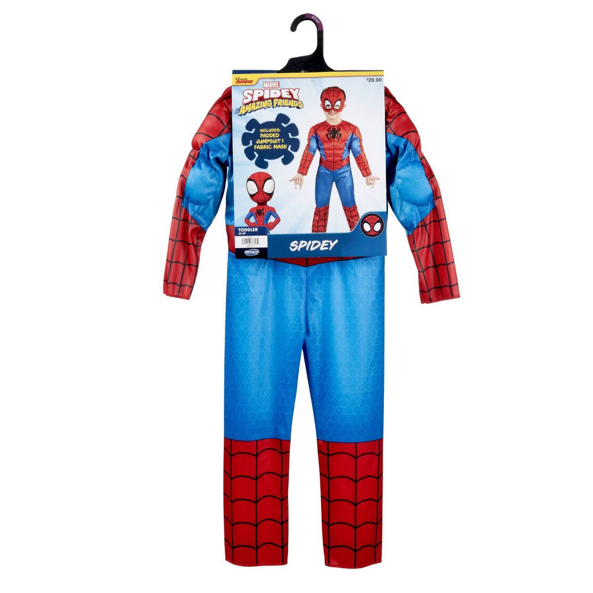 Marvel Spidey and His Amazing Friends Spider-Man Toddler Halloween Costume - thumbnail 3