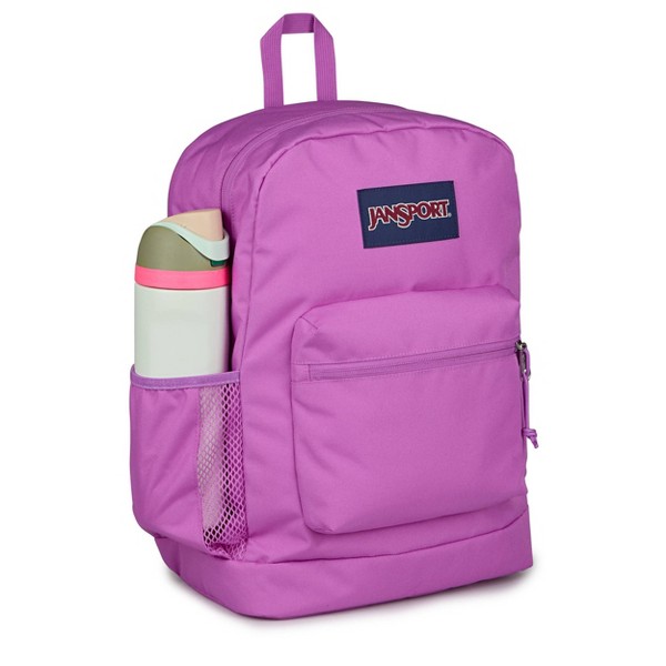 Mochila JanSport Cross Town Plus de 17" para laptop de 15", resistente al agua 5