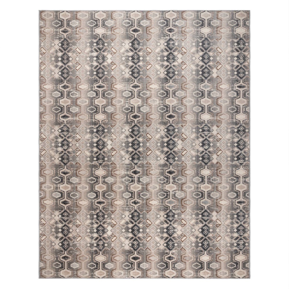 Photos - Area Rug Gertmenian 6.5'x9.5' Sierra Senna Rectangular Woven Rug: UV & Water-Resist