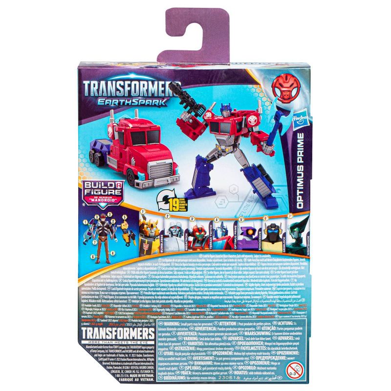 Transformers EarthSpark Optimus Prime Build-A-Figure Action Figure, 5 of 10