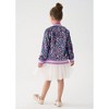2Bunnies Girls' Amethyst Dream Sequin Bomber Jacket - 4 of 4