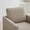 Anybear 30.7" Taupe Modern Swivel Chair - 2 of 4