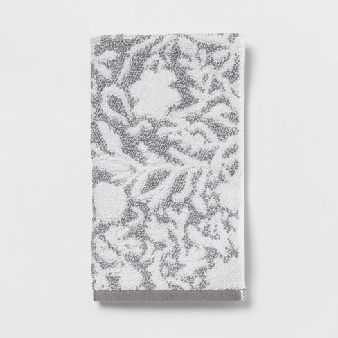 Grey and white bath towels hot sale