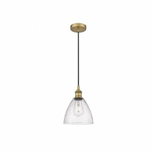 Edison Dome - 1 Light Cord Hung Mini Pendant In Industrial Style-10.25 Inches Tall and 7.5 Inches Wide - 1 of 1