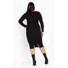 Avenue Women's Plus Size Riley Sweater Dress - image 3 of 4