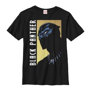Boy's Marvel Black Panther Fierce Expression T-Shirt