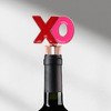 Unique Bargains Bottle Stoppers XO Letters Zinc Alloy PTR 3.74"x1.89"x0.79" 1 Pc - 2 of 3