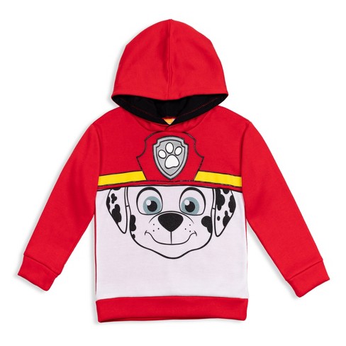 New Official Paw Patrol Boys Red Hoodie 
