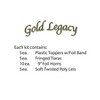 Beistle New Year Gold Legacy Assortment for 10 people includes 20 items for your Party Gold - 3 of 3