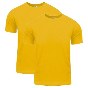 2 Pack Shaka Wear Men's Active Comfort Cotton Short Sleeve Crew Neck T-Shirt - 1 of 4