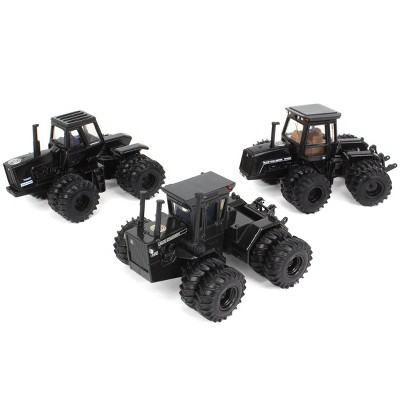 ERTL Black Metallic Chase Unit ~ 1/64 Allis Chalmers 4WD 50th Anniv. 3 Piece Set w/ 440, 7580 & 4W-220 16433