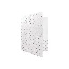 JAM Paper Handmade Recycled Folders White with Burgundy Dots 9935980D - 4 of 4