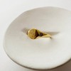 Flora Signet Ring in Gold, Rose Gold, Silver - Honeycat - 2 of 4