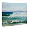 Stupell Industries Waves Crashing Seascape Painting Canvas Art - 2 of 4