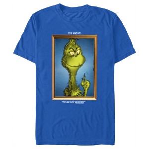 Men's Dr. Seuss Framed Grinch Painting T-Shirt - 1 of 4