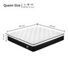 Vynxaria 12-Inch Queen Hybrid Mattress, White, 7-Zoned Memory Foam + Individual Pocket Springs, Knitted Cover, CertiPUR-US/OEKO-TEX 100, Edge Support - 4 of 4