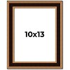 PosterPalooza | Photo Size Weathered Gold Picture Frame - UV Acrylic, Foam Board Backing, Hanging Hardware - 2 of 4