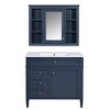 YOOCOZZ 36'' Bathroom Vanity with 2 Soft Closing Doors and 4 Drawers - 2 of 4