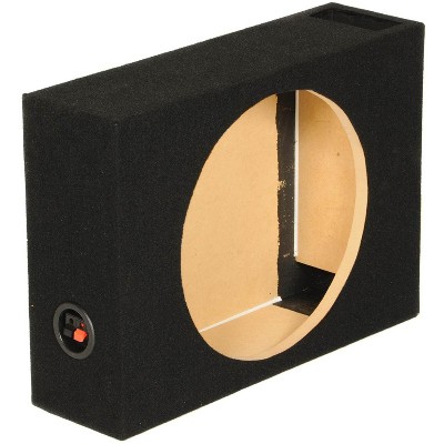 QPower SHALLOW112 Single 12" Vented Shallow Subwoofer Sub Box Enclosure