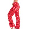 Just Love Womens  Print Plush Fleece Pajama Pants - 2 of 3