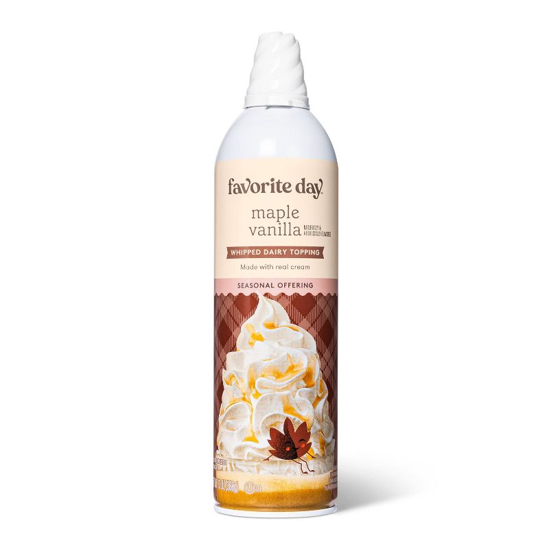 Maple Vanilla Whipped Dairy Topping - 13oz - Favorite Day&#8482;, 1 of 11