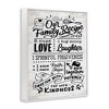 Stupell Industries Our Family Recipe Motivational Kitchen Phrases Life Ingredients, 20" x 16" - 3 of 4