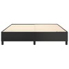 vidaXL Faux Leather King Size Box Spring Bed Frame - Black 76"x79.9" - Modern Bedroom Furniture Piece - Lightweight and Durable - 4 of 4