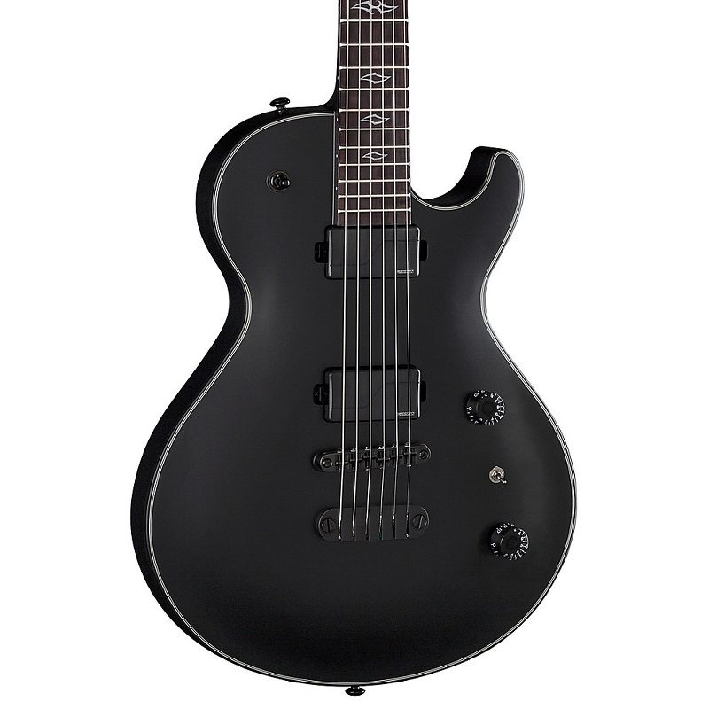 Dean Thoroughbred Select with Fluence Electric Guitar Black Satin, 1 of 3