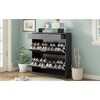 VYNXARIA Slim Entryway Organizer with 2 Flip Drawers - Modern Shoe Storage Cabinet - 2 of 4