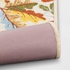 2'x3' Washable Leaf Harvest Scatter Woven Accent Rug Cream/Orange/Green - Room Essentials™ - 4 of 4