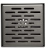 ALFI ABSD55C 5Inch x 5Inch Modern Square Stainless Steel Shower Drain with Groove Holes - 3 of 4