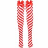 Skeleteen Girls Peppermint Candy Cane Socks - 2 of 4