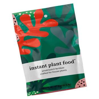 Instant Plant Food 2pk Houseplant Fertilizer Tablets for Indoor Plants