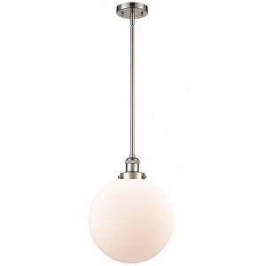 Beacon - 1 Light Stem Hung Mini Pendant In Industrial Style-15 Inches Tall and 12 Inches Wide - 1 of 1