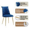 Clihome Velvet Dining Chairs Set of 2 - 4 of 4