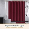 LunaLulinlk Fabric Shower Curtain with Hooks - 2 of 4