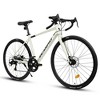 700C Road Bike, 16-Speed Outdoor Bike Disc Brakes, Light Weight Aluminum Frame ,Racing Bike City Commuting Road Bicycle L Size for Men Women - 4 of 4