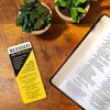 Dicksons Blessed are The Teens Black and Yellow 7 Inch Bookmark Cards Pack of 12 - 4 of 4