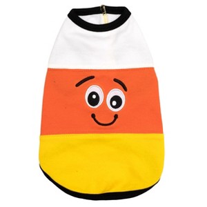 The Worthy Dog Candy Corn Tee - 1 of 3