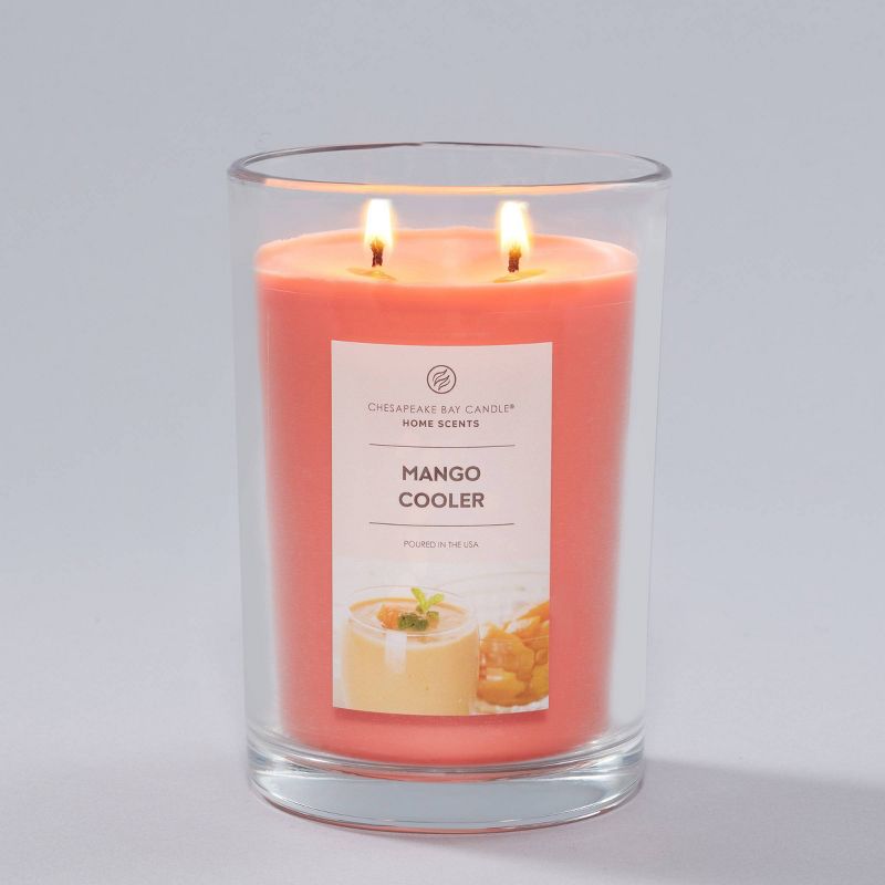 19oz 2 Wick Jar Candle Mango Cooler - Home Scents by Chesapeake Bay Candle, 3 of 9