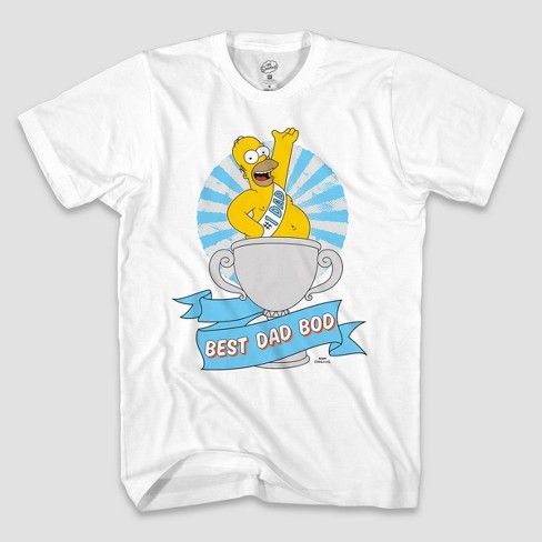 white simpsons shirt
