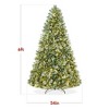 Best Choice Products Pre-Lit Frosted Scotch Pine Christmas Tree w/ 2-In-1 LED Lights - 2 of 4