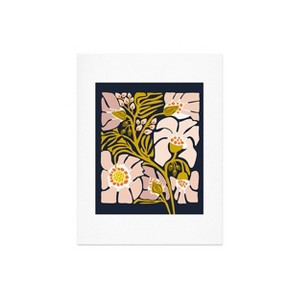 Deny Designs DESIGN D'annick Backyard Flower Modern Floral Art Print - 1 of 4