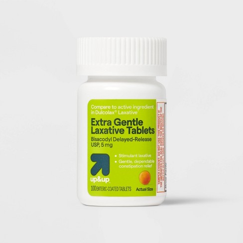 Gentle Laxative Tablets - up&up™ - image 1 of 4