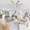 Parrot Uncle 65" Modern LED Windmill Ceiling Fan with Light and Remote-Three Color Temperature - 4 of 4