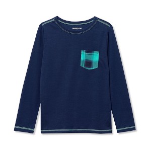 Lands' End Kids Soft Jersey Sleep Top - 1 of 2