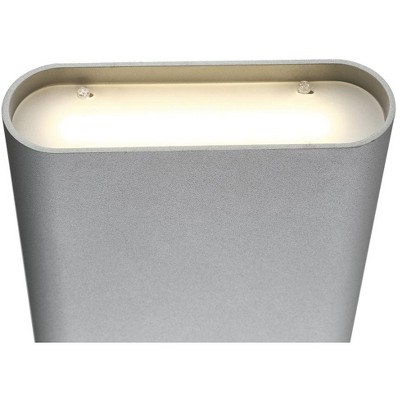 Satin Lux 12" Tall LED Wall Sconce - Dimmable and Energy Efficient
