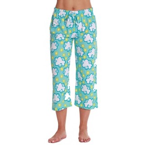 Just Love 100% Cotton Women's Capri Pajama Pants Sleepwear - Comfortable and Stylish - 1 of 3