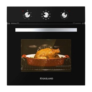 GASLAND 24" 2.3 Cu.f 9 Modes Built-in Single Wall Oven with Rotisserie, Black - 1 of 4
