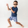 RuggedButts Toddler Boys UPF50+ Swim Trunks - 3 of 4